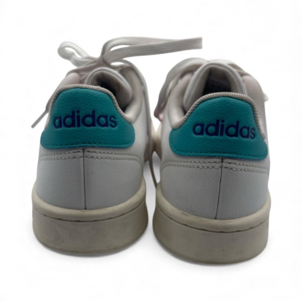 Adidas Women’s Grand Court Energy Ink White Leather Lace Up Sneakers US 9 - Picture 5 of 7